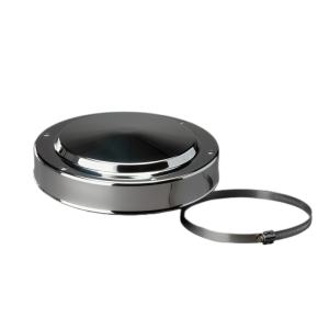 DONALDSON H001773 INLET HOOD BRIGHT STAINLESS