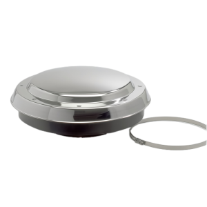 DONALDSON H001946 INLET HOOD BRIGHT STAINLESS