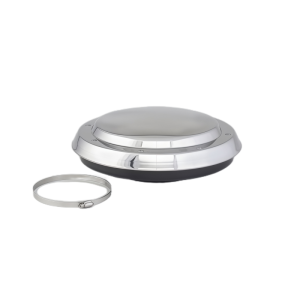 DONALDSON H001948 INLET HOOD BRIGHT STAINLESS