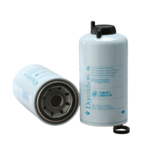 DONALDSON P553203 FUEL FILTER WATER SEPARATOR SPIN-ON TWIST&DRAIN