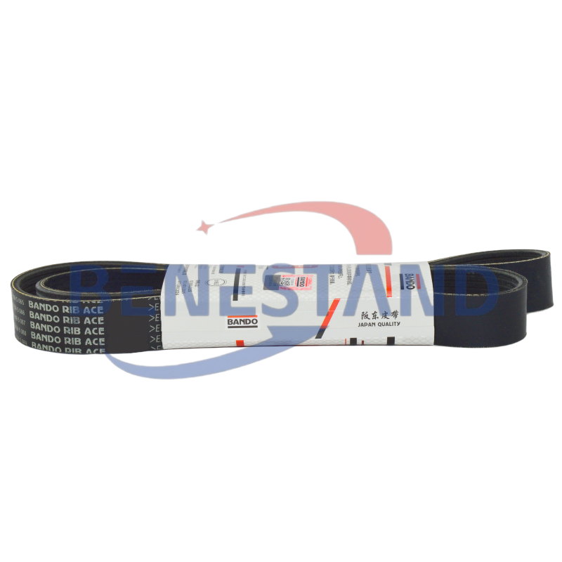 3288598 POLY V-RIBBED SERPENTINE BELT BANDO REPLACEMENT FOR CUMMINS 4BT3.9 6BT5.9 ISB ISB3.9 ENGINE - Image 4