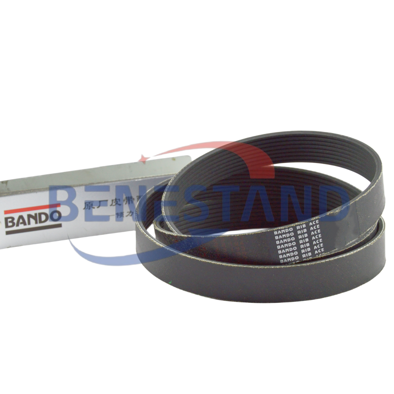 243-2143 2432143 POLY V-RIBBED SERPENTINE BELT ORIGINAL BANDO REPLACEMENT FOR CATERPILLAR - Image 2