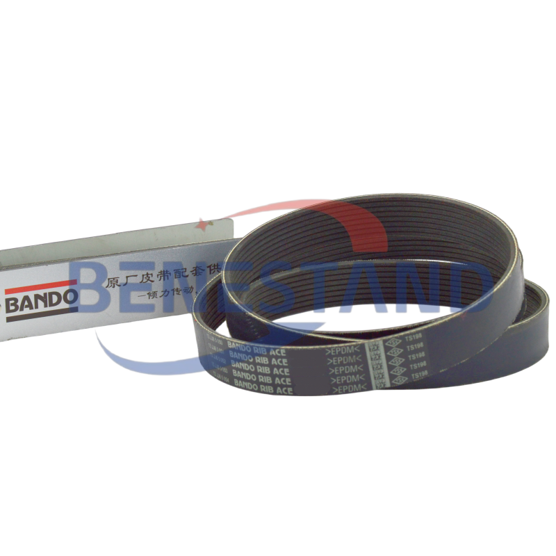 3289179 POLY V-RIBBED SERPENTINE BELT BANDO REPLACEMENT FOR CUMMINS 4B3.9 6B5.9 ISB ISB3.9 ENGINE - Image 2