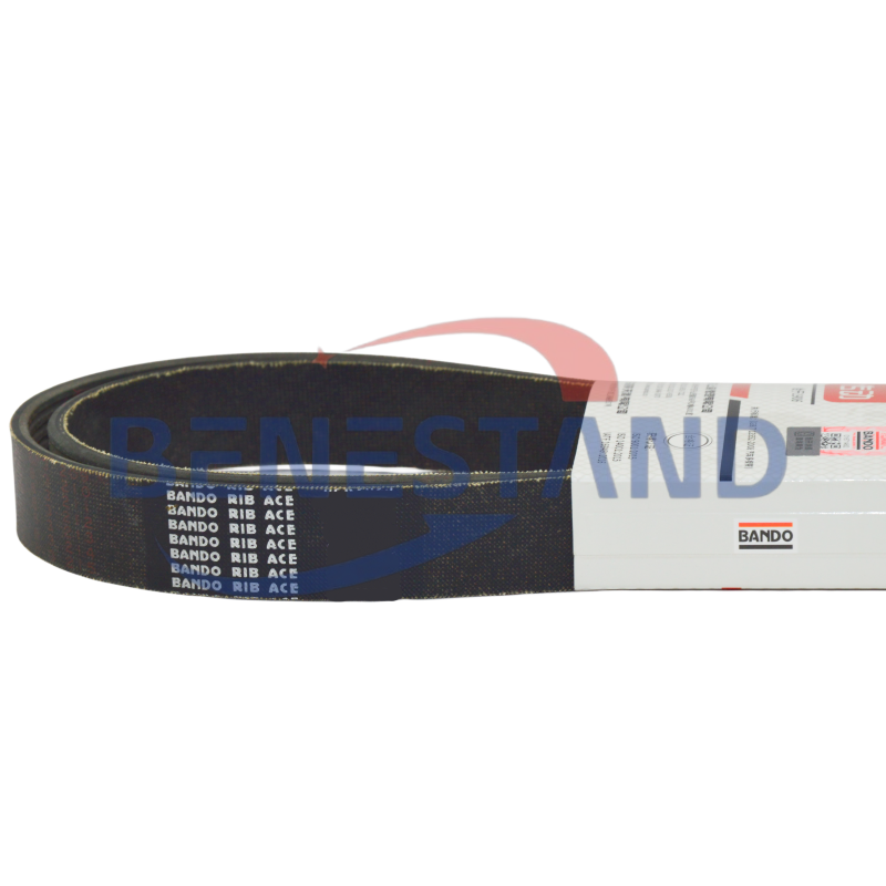 87531428 POLY V-RIBBED SERPENTINE BELT BANDO REPLACEMENT FOR CASE NEW HOLLAND TM120 TM130 TM140 TM155 TM175 TM190