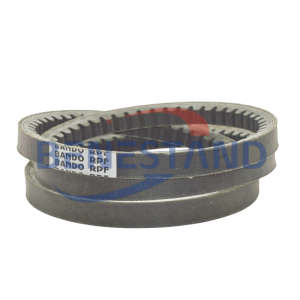 R91407 R27266 58" LENGTH 11/16" WIDTH POLY COGGED V-BELT BANDO REPLACEMENT FOR CASE JOHN DEERE